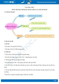 Phân tích bài thơ Rằm tháng giêng của Hồ Chí Minh