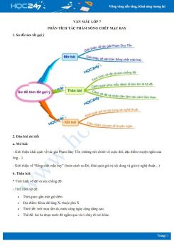 Phân tích tác phẩm Sống chết mặc bay