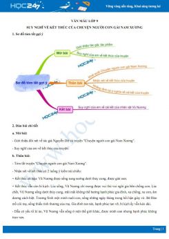 Suy nghĩ về kết thúc của Chuyện người con gái Nam Xương