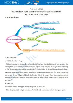 Phân tích sức mạnh của tình yêu thương con người trong Vợ chồng A Phủ và Vợ nhặt