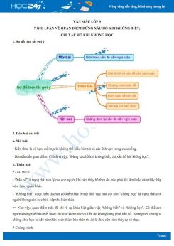 Nghị luận về quan điểm Đừng xấu hổ khi không biết, chỉ xấu hổ khi không học