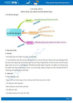 Phân tích tác phẩm Người trong bao