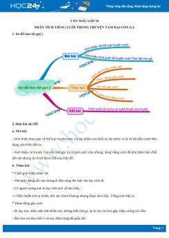 Phân tích tiếng cười trong truyện Tam đại con gà