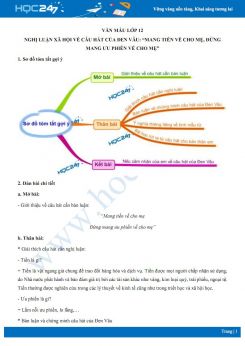 Nghị luận xã hội về câu hát của Đen Vâu