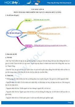 Phân tích bài Trích diễm thi tập của Hoàng Đức Lương