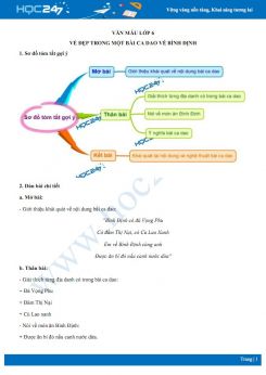 Vẻ đẹp trong một bài ca dao về Bình Định