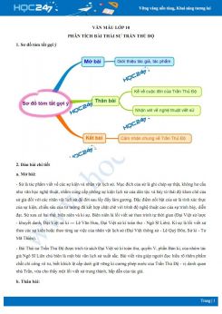 Phân tích bài Thái sư Trần Thủ Độ