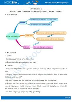 Ý nghĩa tiếng sáo trong tác phẩm Vợ chồng A Phủ của Tô Hoài