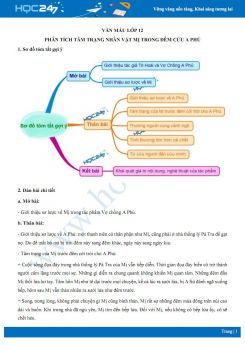 Phân tích tâm trạng nhân vật Mị trong đêm cứu A Phủ