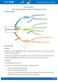 Phân tích cảnh đợi tàu trong truyện Hai đứa trẻ