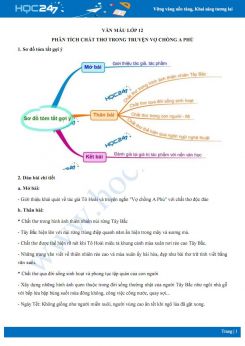 Phân tích chất thơ trong truyện Vợ chồng A Phủ