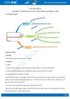 Cảm nhận về hình ảnh nắm lá ngón trong Vợ chồng A Phủ