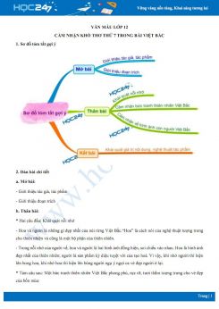 Cảm nhận khổ thơ thứ 7 trong bài Việt Bắc