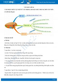 Cảm nhận nhân vật Ngô Tử Văn trong Chuyện chức phán sự đền Tản Viên