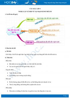 Nghị luận xã hội về nạn bạo hành trẻ em