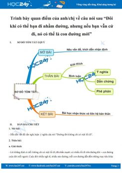 Nghị luận xã hội về ý nghĩa của câu nói Đường đời không chỉ có một lối đi