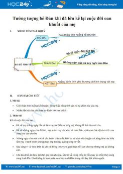 Tưởng tượng bé Đản khi đã lớn kể lại cuộc đời oan khuất của mẹ