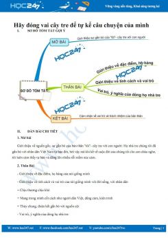 Hãy đóng vai cây tre để tự kể câu chuyện của cuộc đời mình