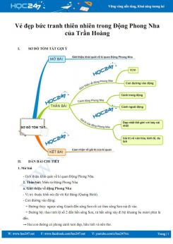 Vẻ đẹp bức tranh thiên nhiên trong Động Phong Nha của Trần Hoàng