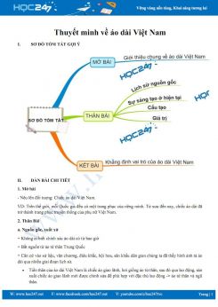 Thuyết minh về chiếc áo dài Việt Nam