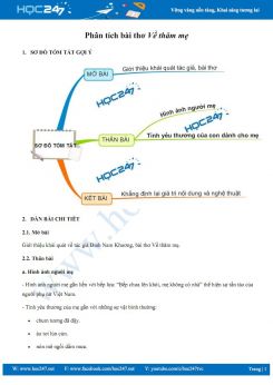 Phân tích bài thơ Về thăm mẹ của Đinh Nam Khương