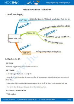 Phân tích văn bản Tuổi thơ tôi của Nguyễn Nhật Ánh