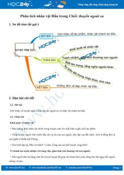 Phân tích nhân vật Đẩu trong Chiếc thuyền ngoài xa của Nguyễn Minh Châu​