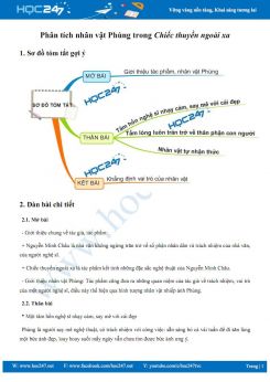 Phân tích nhân vật Phùng trong Chiếc thuyền ngoài xa của Nguyễn Minh Châu