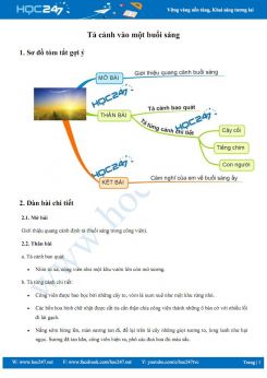 Tả cảnh vào một buổi sáng quê em