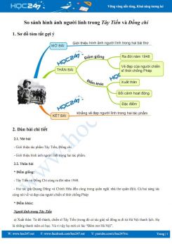 So sánh hình ảnh người lính trong Tây Tiến của Quang Dũng và Đồng chí của Chính Hữu