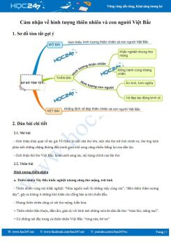Cảm nhận về hình tượng thiên nhiên và con người trong bài thơ Việt Bắc của Tố Hữu