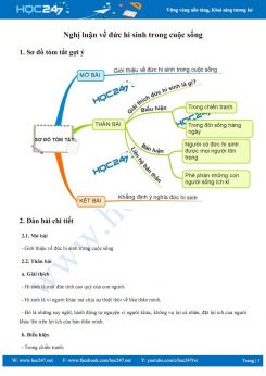 Nghị luận về đức hi sinh trong cuộc sống