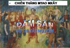 Văn mẫu về Sử thi Đăm Săn