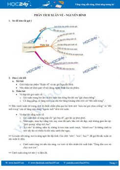 Phân tích Xuân về - Nguyễn Bính