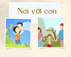 Văn mẫu về Nói với con