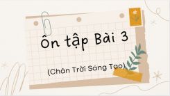 Soạn bài Ôn tập Bài 3 tóm tắt - Chân trời sáng tạo Ngữ văn 10