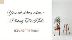 Soạn bài Yêu và đồng cảm - Phong Tử Khải tóm tắt - Kết nối tri thức Ngữ văn 10