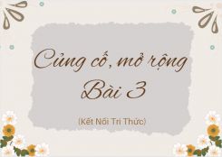 Soạn bài Củng cố, mở rộng Bài 3 tóm tắt - Kết nối tri thức Ngữ văn 10