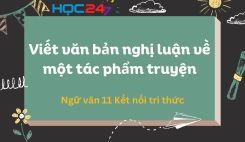 Soạn bài Viết văn bản NL về một tác phẩm truyện tóm tắt - Ngữ văn 11 Kết Nối Tri Thức