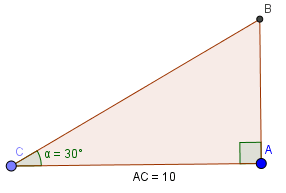 tam giác ABC vuông tại A